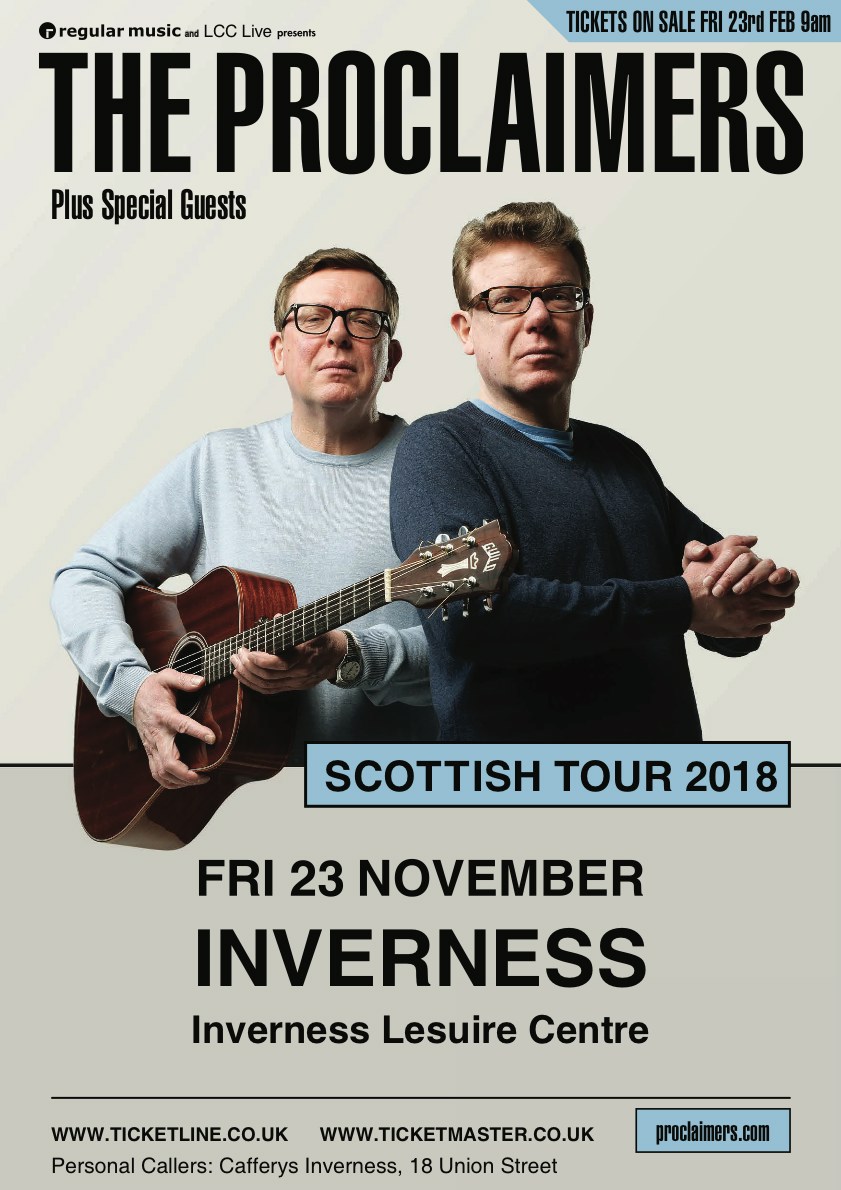 Proclaimers Inverness 2018
