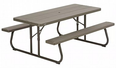 Plastic Foldable Picnic Bench 6 Seater