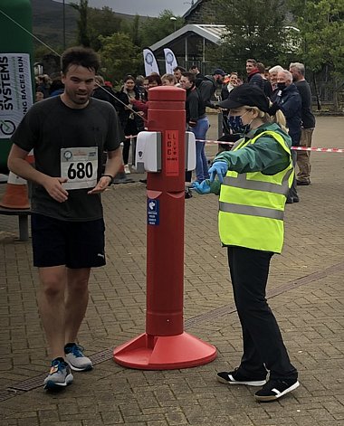 Hand Sanitising Post 